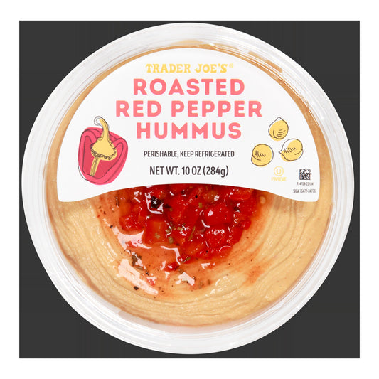 Trader Joe's | Roasted Red Pepper Hummus 10 oz