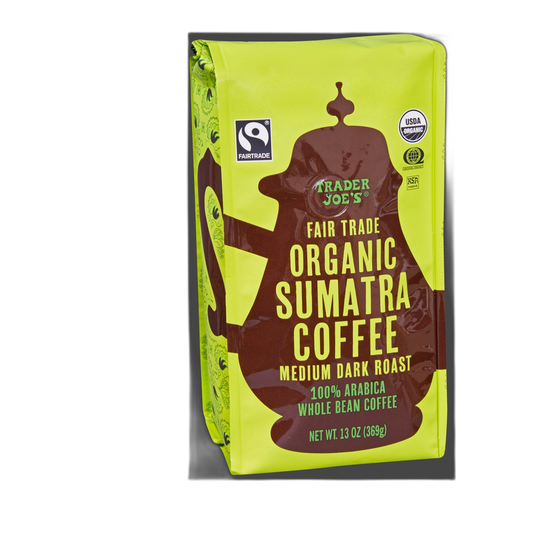 Trader Joe's | Fair Trade Organic Sumatra Coffee - 13 oz