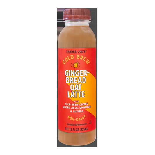 Trader Joe's | Cold Brew Gingerbread Oat Latte