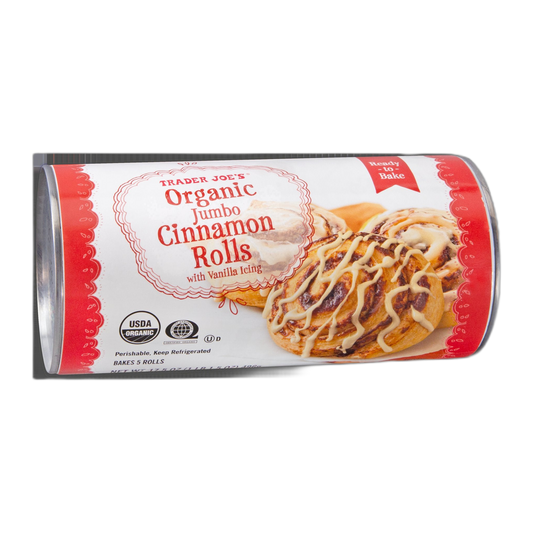 Trader Joe's | Organic Jumbo Cinnamon Rolls - 17.5 oz