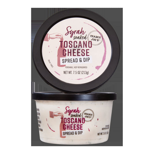 Trader Joe's | Syrah Soaked Toscano Cheese Spread & Dip 7.5 oz