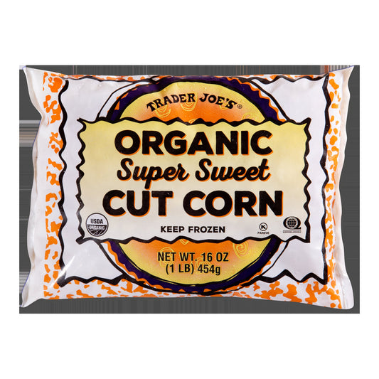Trader Joe's | Organic Super Sweet Cut Corn - 16 oz