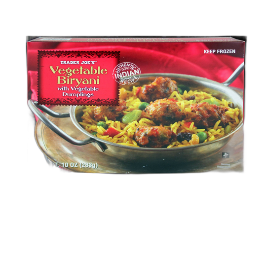 Trader Joe's | Vegetable Biryani with Vegetable Dumplings - 10 oz