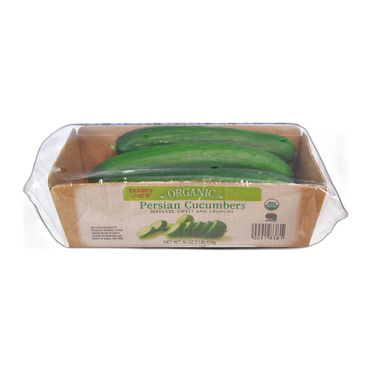 Trader Joe's | Organic Persian Cucumbers - 16 oz