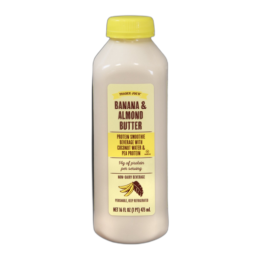 Trader Joe's | Banana & Almond Butter Protein Smoothie