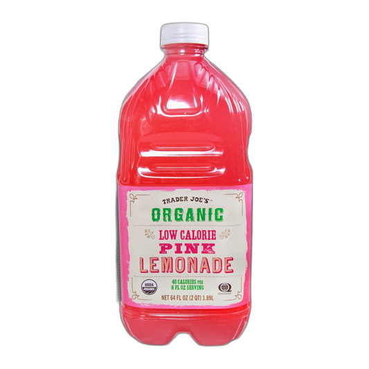 Trader Joe's | Organic Low Calorie Pink Lemonade