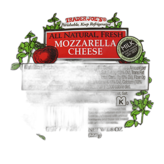 Trader Joe's | All Natural Fresh Mozzarella Cheese 8 oz