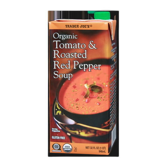 Trader Joe's | Trader Joe’s Organic Tomato & Roasted Red Pepper Soup