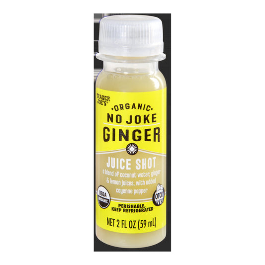 Trader Joe's | Organic No Joke Ginger Juice Shot