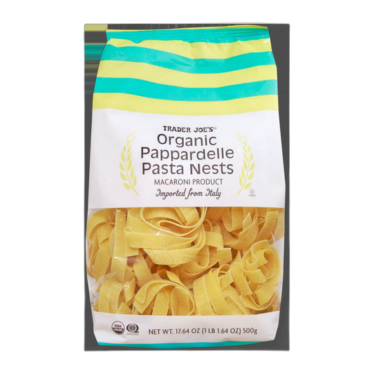 Trader Joe's | Organic Papperdelle Pasta Nests - 17.64 oz