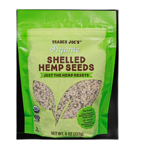 Trader Joe's | Organic Shelled Hemp Seeds - 8 oz
