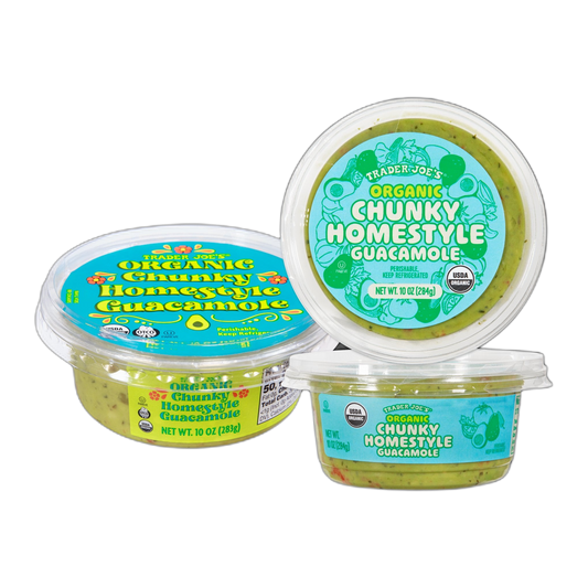 Trader Joe's | Organic Chunky Homestyle Guacamole - 10 oz