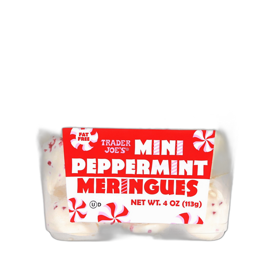 Trader Joe's | Mini Peppermint Meringues - 4 oz