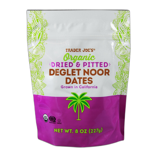 Trader Joe's | Organic Dried & Pitted Deglet Noor Dates - 8 oz