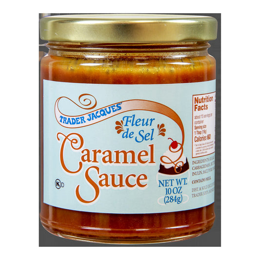 Trader Joe's | Fleur de Sel Caramel Sauce - 10 oz
