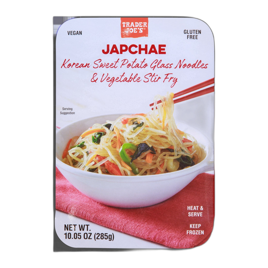 Trader Joe's | Japchae Korean Glass Noodles & Vegetable Stir Fry - 10.05 oz