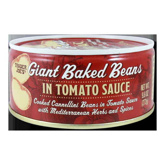Trader Joe's | Giant Baked Beans in Tomato Sauce - 9.6 oz