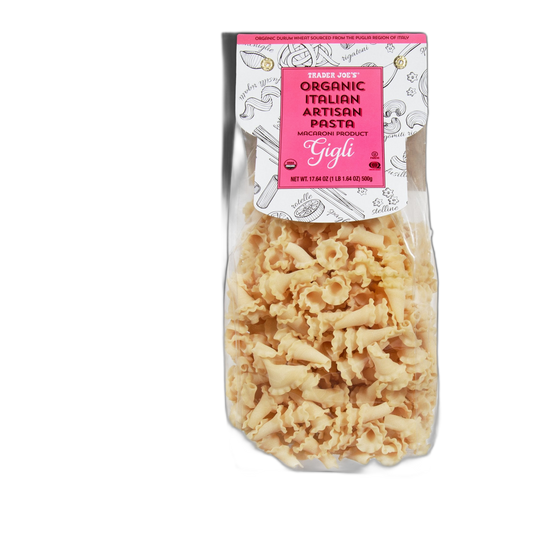 Trader Joe's | Organic Italian Artisan Gigli Pasta - 17.64 oz