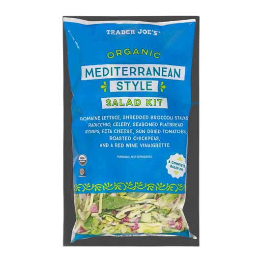 Trader Joe's | Organic Mediterranean Style Salad Kit - 12.95 oz