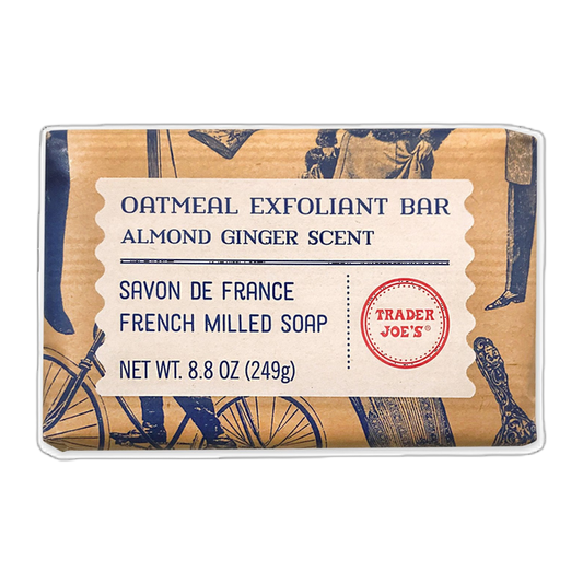 Trader Joe's | Almond Ginger Scent Oatmeal Exfoliant Bar - 8.8 oz
