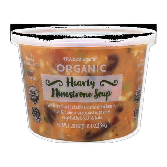 Trader Joe's | Organic Hearty Minestrone Soup - 20 oz