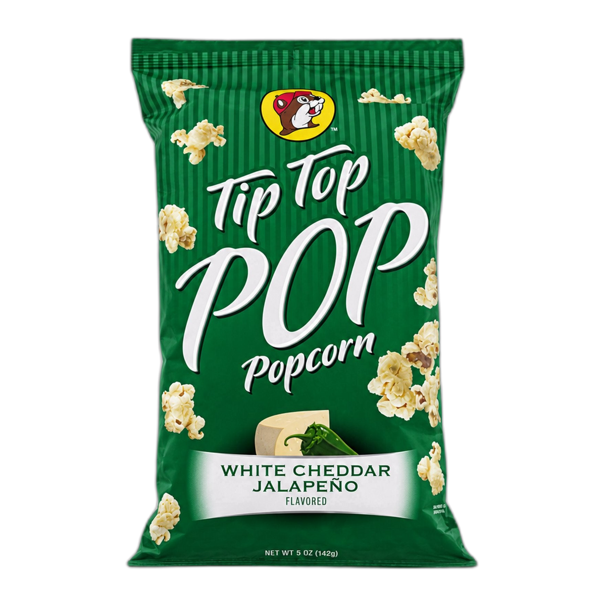 Buc-ee's | Tip Top White Cheddar Jalapeño Popcorn