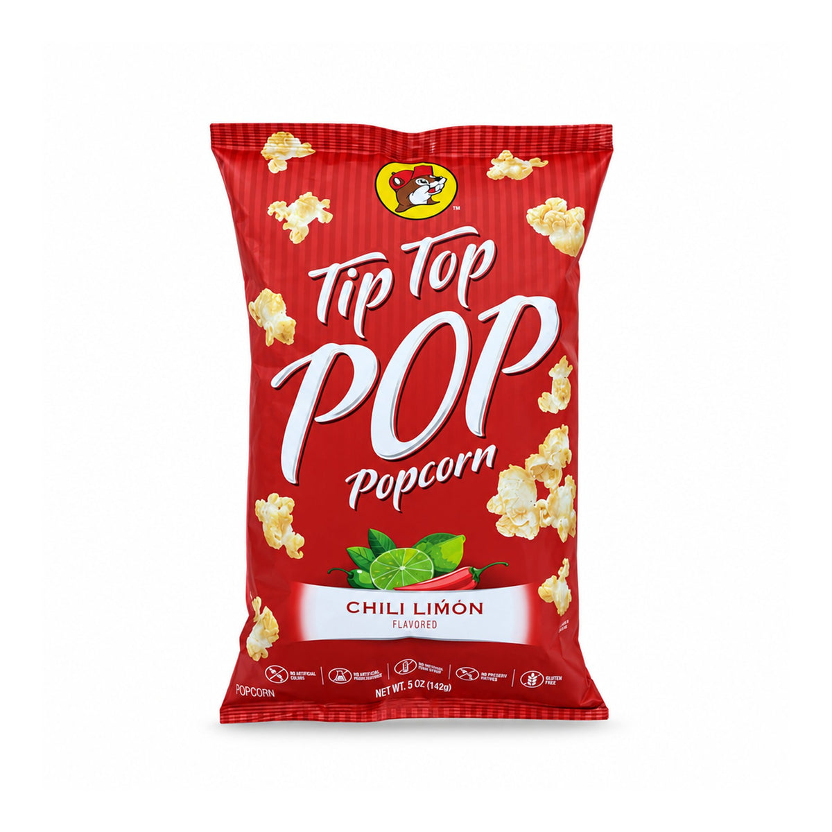 Buc-ee's | Tip Top Chili Limón Popcorn