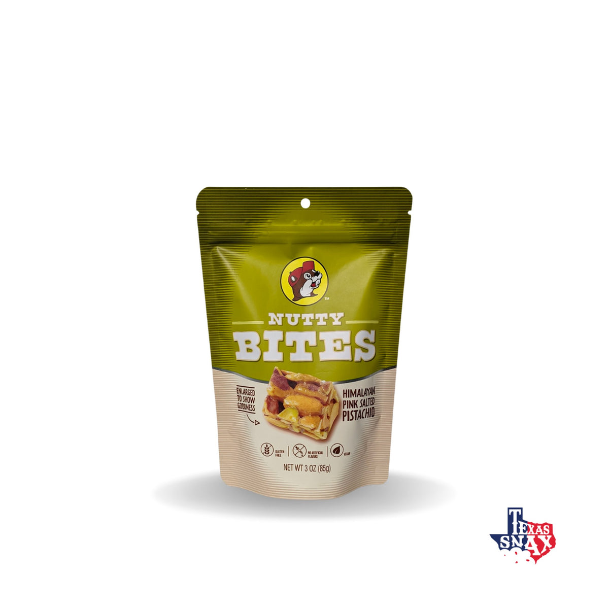 Buc-ee's | Nutty Bites Himalayan Pink Salted Pistachio