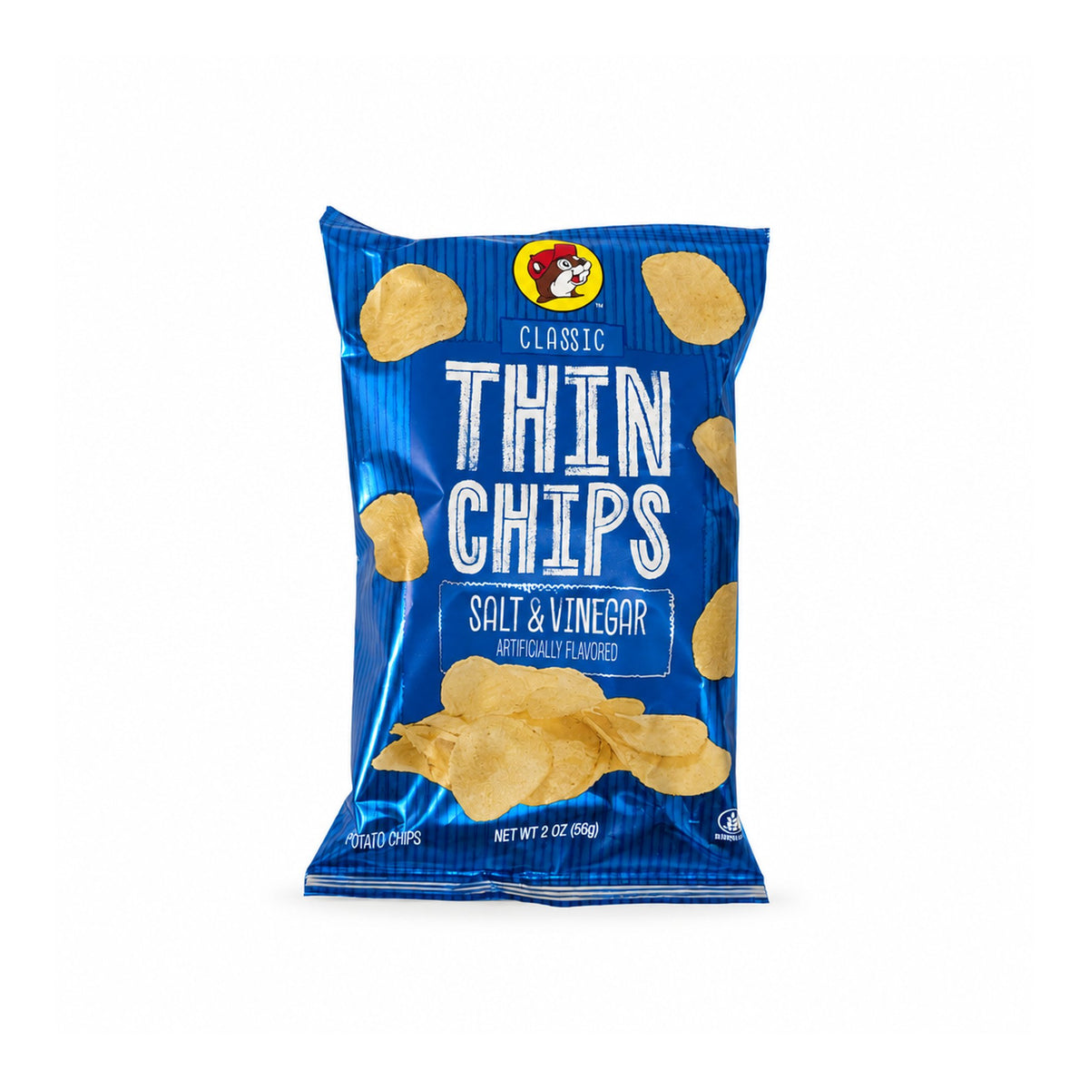 Buc-ee's | Classic Thin Chips - Salt & Vinegar