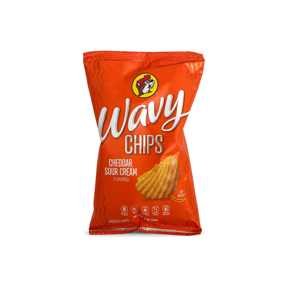 Buc-ee's | Cheddar Sour Cream Wavy Chips