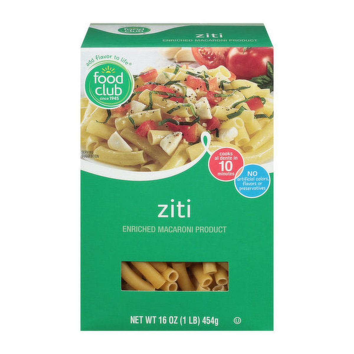 Publix | Ziti Pasta Enriched Macaroni Product