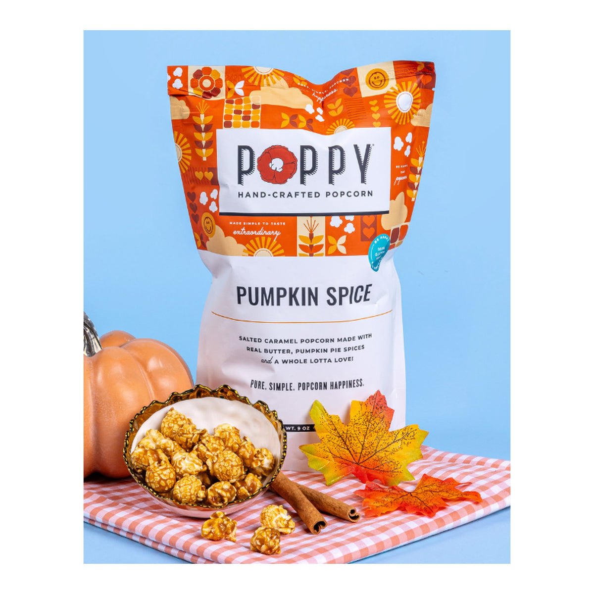 World Market | Poppy Handcrafted Popcorn Pumpkin Spice