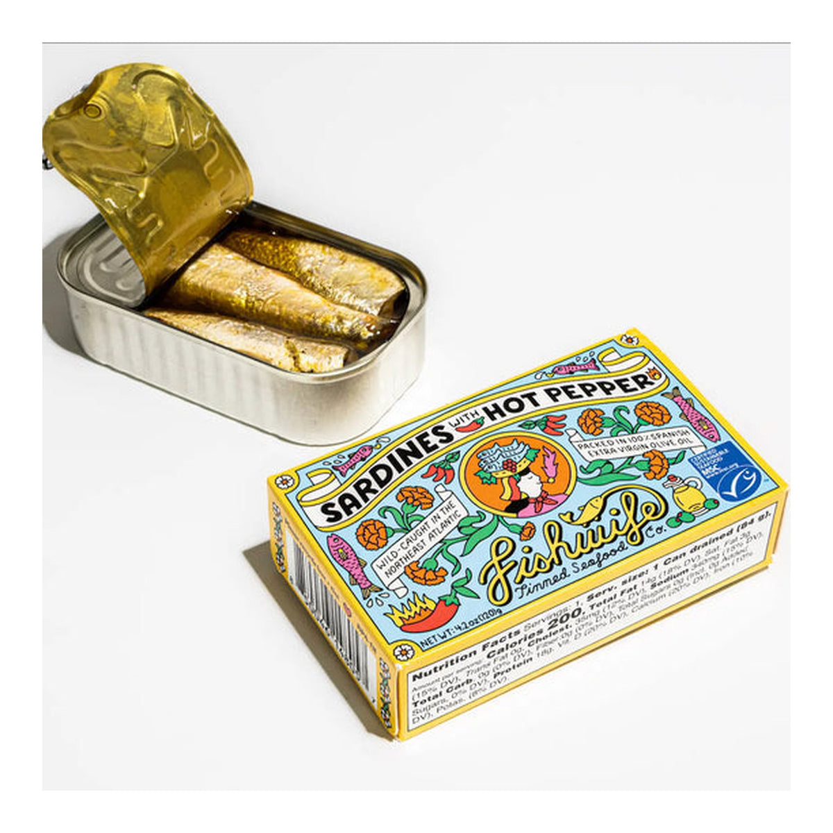 World Market | Fishwife Sardines with Hot Pepper