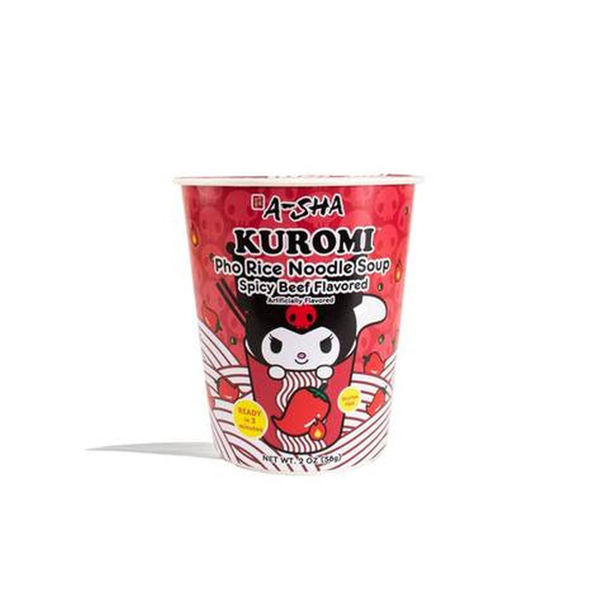 World Market | A-Sha Kuromi Spicy Noodle Soup Cup