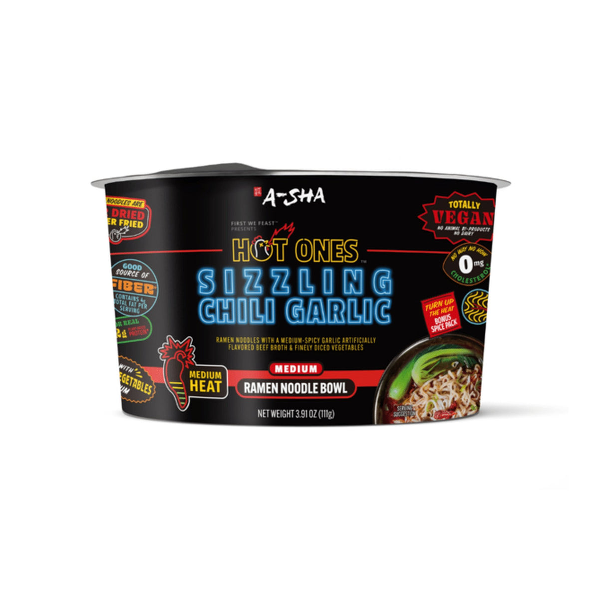 World Market | A-Sha Hot Ones Garlic Chili Ramen Cup