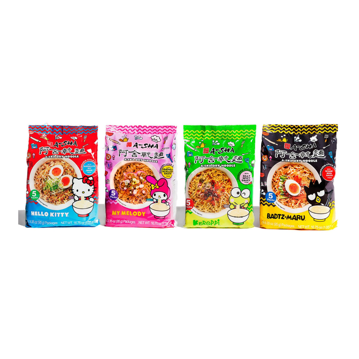 World Market | A-Sha Hello Kitty and Friends Variety Noodle Box