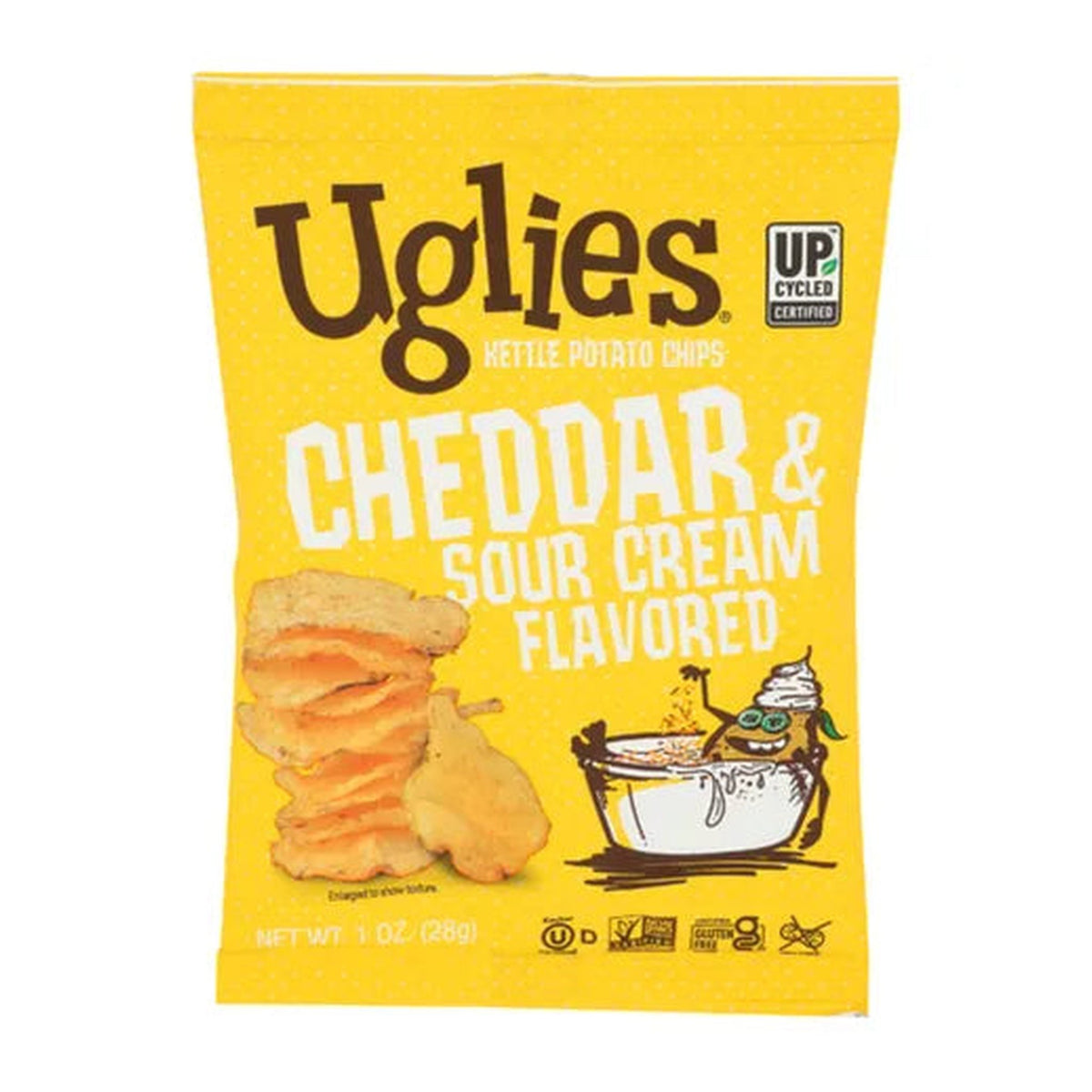 World Market | Uglies Cheddar & Sour Cream Flavored Potato Chips