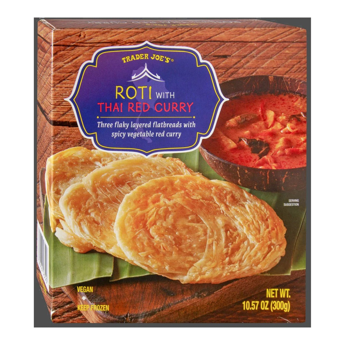 Trader Joe's | Roti With Thai Red Curry