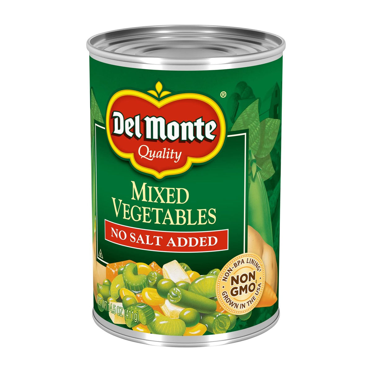 Publix | Del Monte Mixed Vegetables, Canned Vegetables 14.5 oz