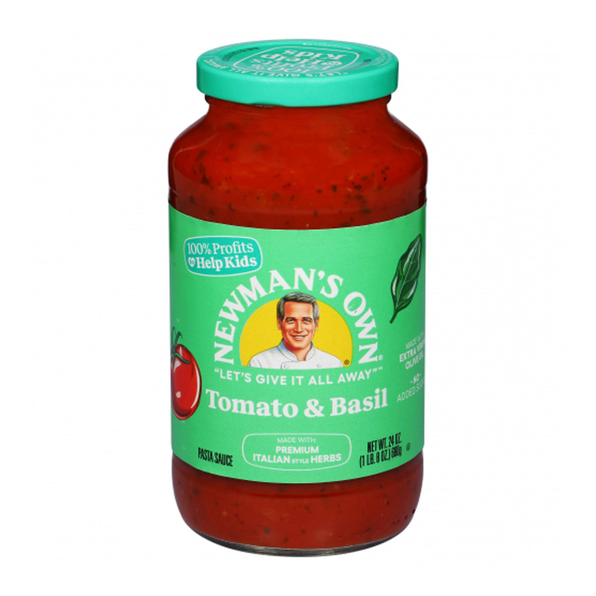 Publix | Newman's Own Pasta Sauce, Tomato & Basil 24 oz