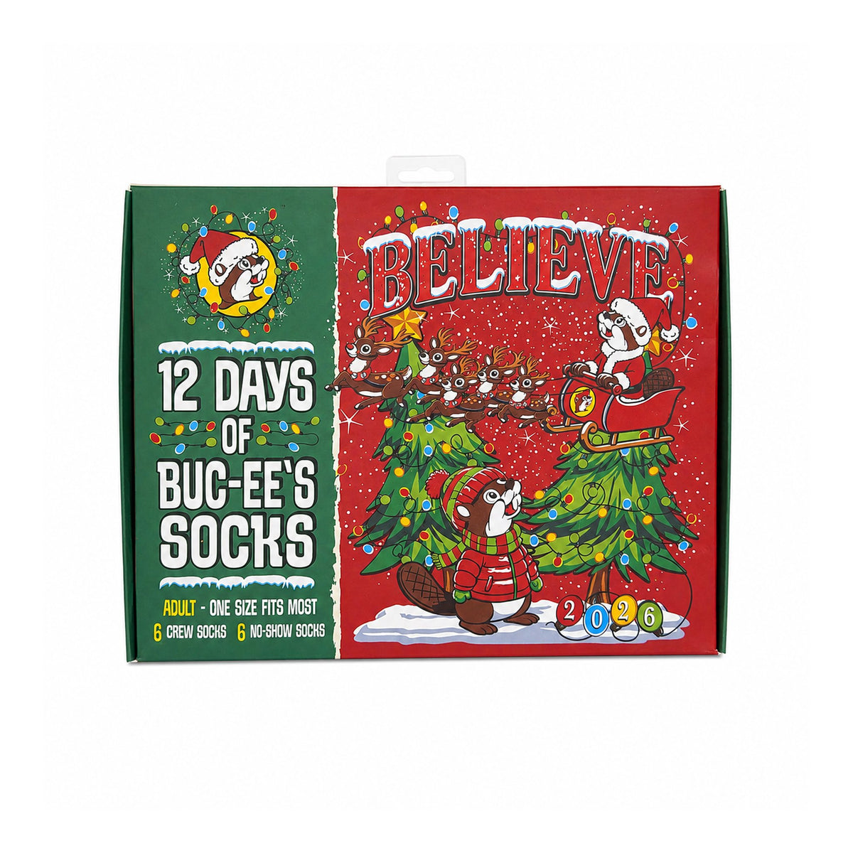 Buc-ee's | 12 Days of Christmas Socks 2026
