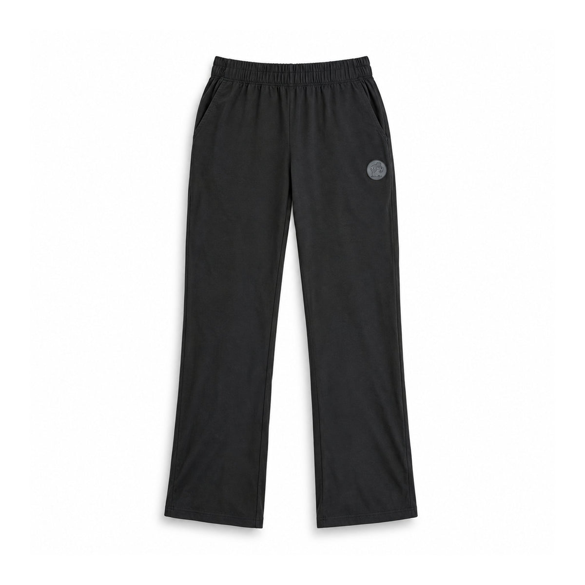 Buc-ee's | Black Lounge Wide Knit Pants – Small