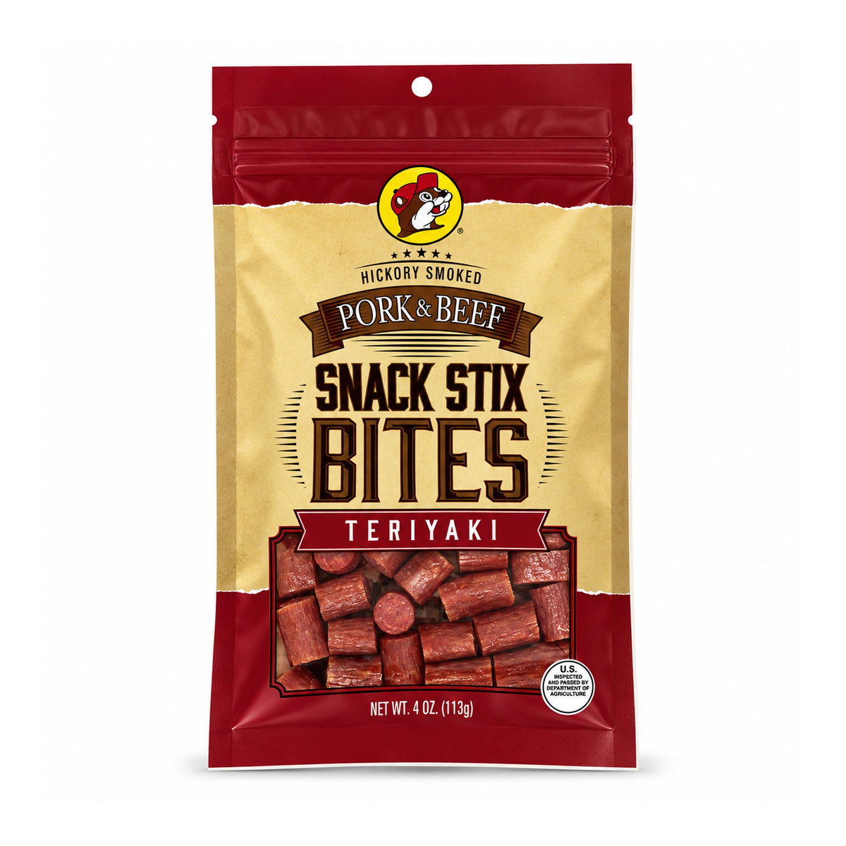 Buc-ee's | Pork & Beef Snack Stix Bites  - Teriyaki