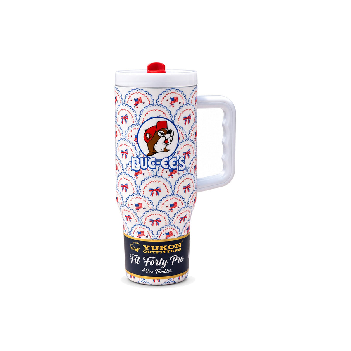 Buc-ee's | American Bows & American Flags Fit 40 Pro Tumbler