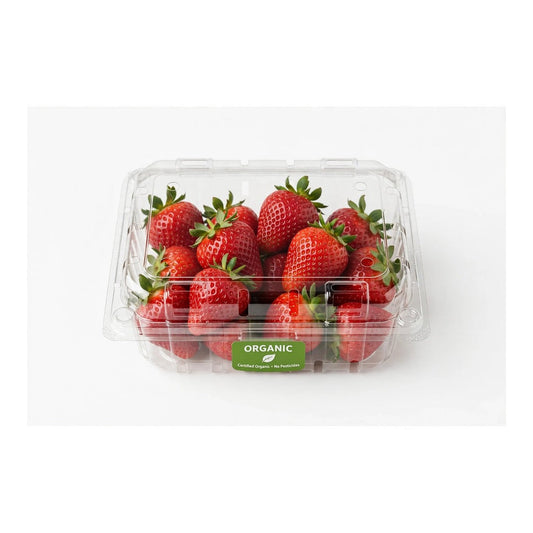 Trader Joe's Organic Strawberries 1 Lb 16 oz
