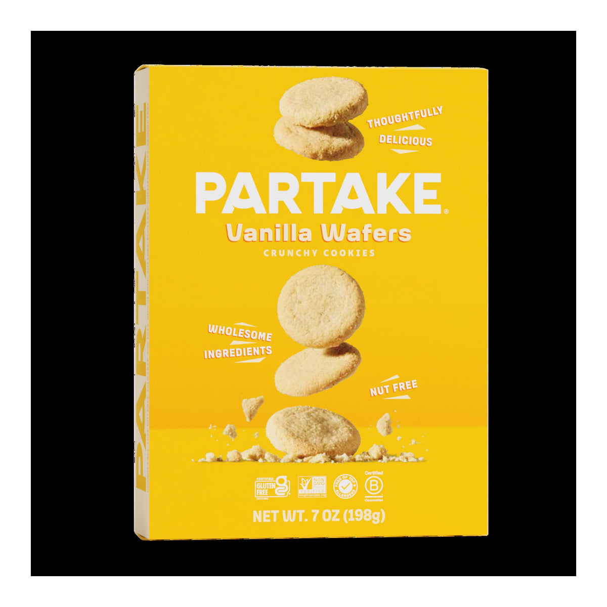 Sprouts | Partake Vanilla Wafers Crunchy Cookies
