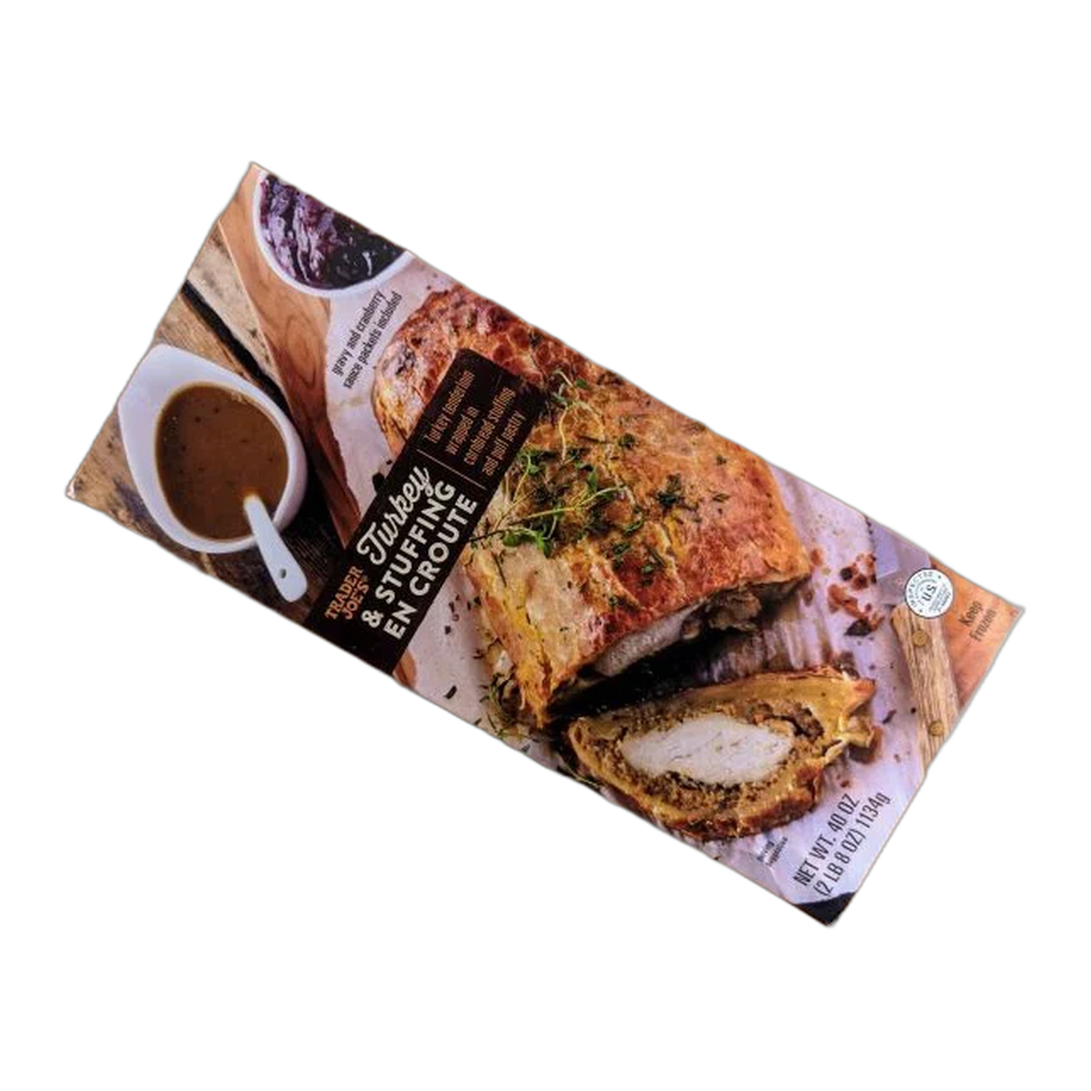 Trader Joe's | Turkey & Stuffing En Croute - 40 oz
