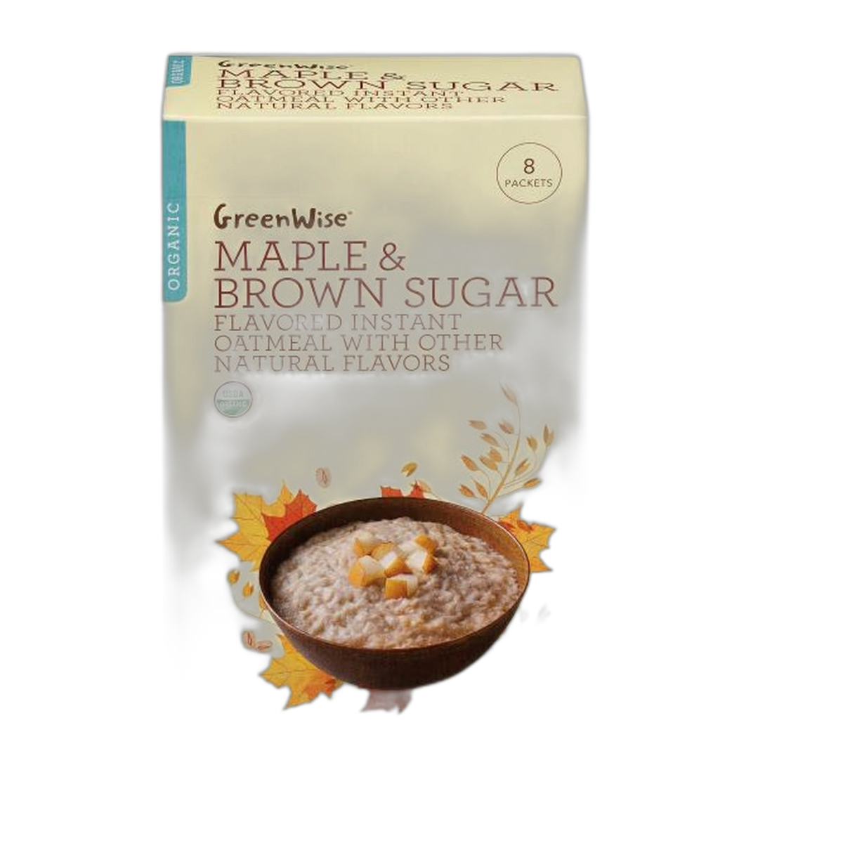 Publix | GreenWise Organic Maple & Brown Sugar Instant Oatmeal - 11.29 oz