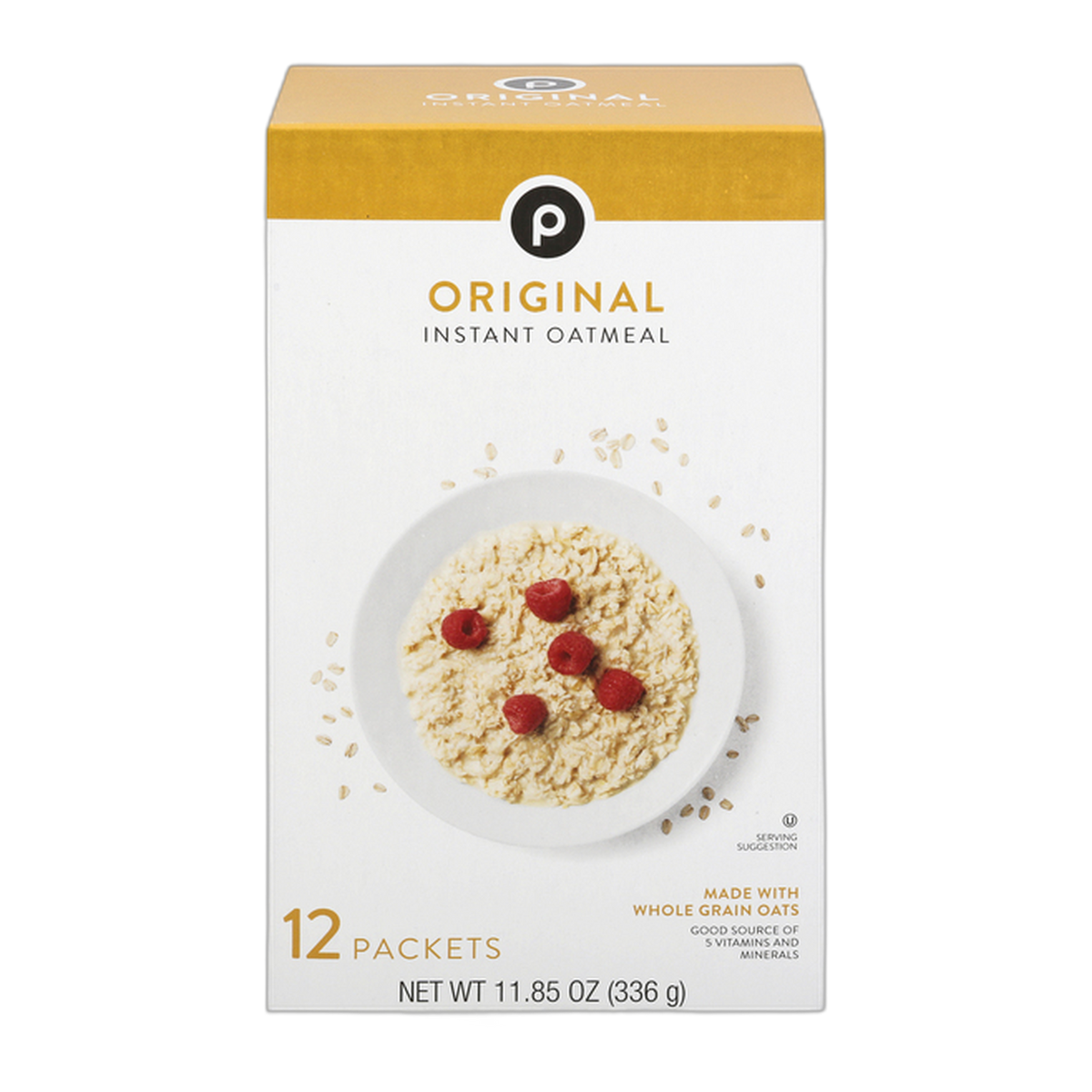 Publix | Instant Oatmeal, Original - 11.8 oz