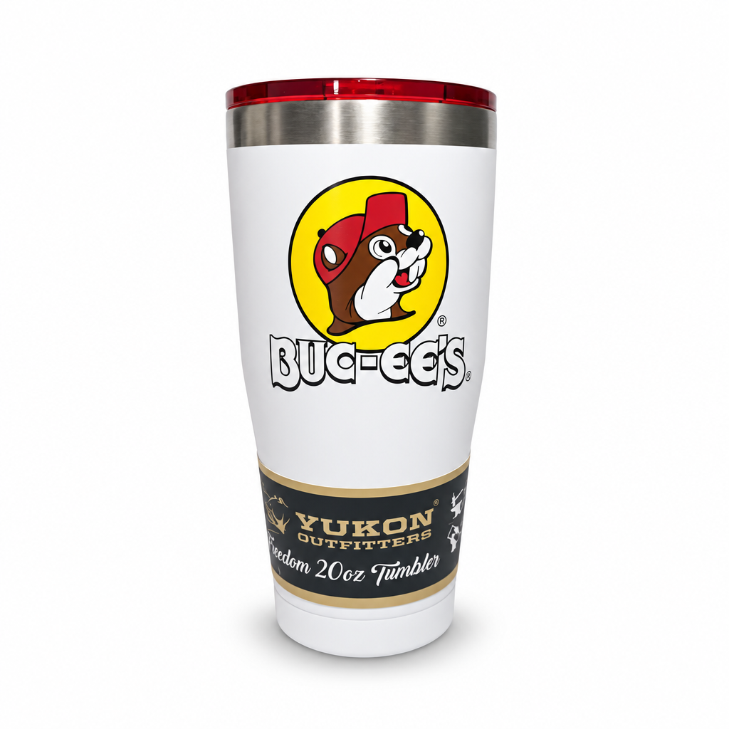 Buc-ee's | White Tumbler 20oz